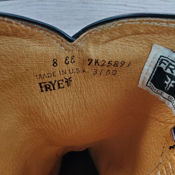 Frye Cowboy Boots Men's Size 8 Wide - Picture 7 of 7